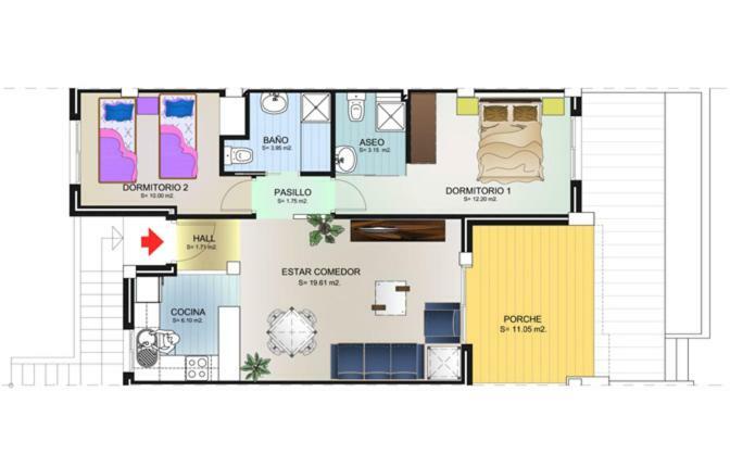 Oasis Beach 5 Leilighet Orihuela Eksteriør bilde